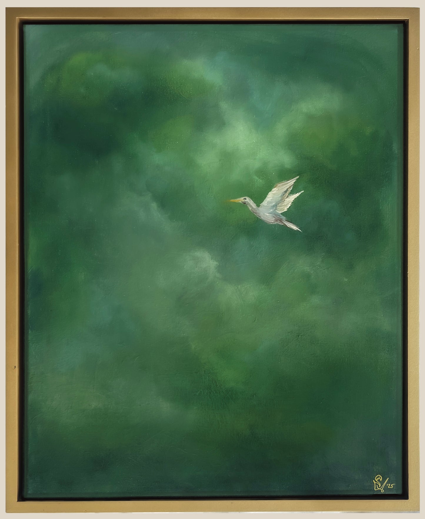 Emerald Veil 16x20